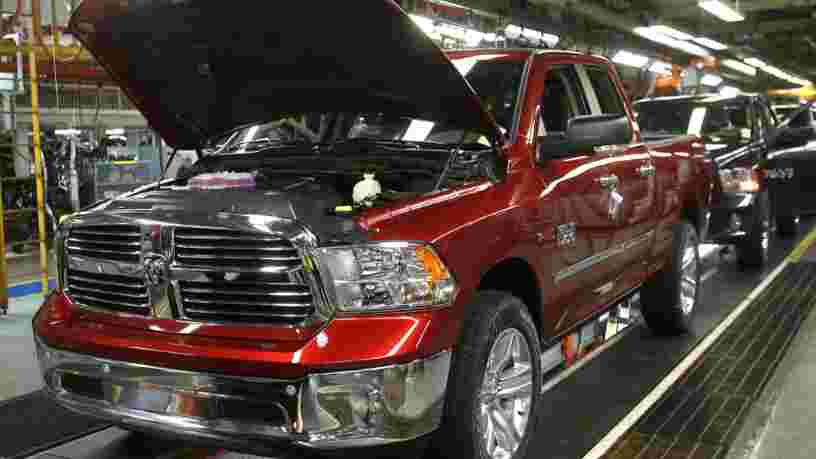 Fiat Chrysler va investir $1 milliard aux Etats-Unis et rapatrier la production de pickups actuellement fabriqués au Mexique