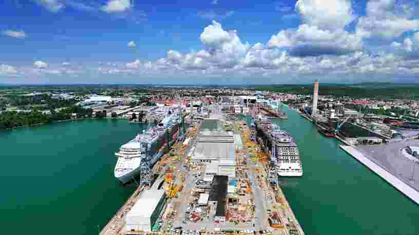Un Italien reprend les chantiers de Saint-Nazaire pour 80 M€ — mais il restera minoritaire au départ