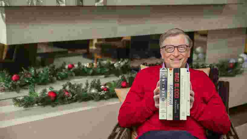 Bill Gates révèle ses 5 livres préférés de l'année 2018