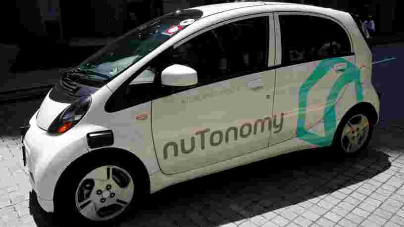 Une voiture sans chauffeur vient d'avoir son premier accident à Singapour