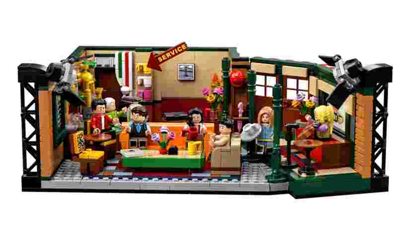 Lego lance un kit pour recréer le café 'Central Perk' de 'Friends' avec tous les personnages