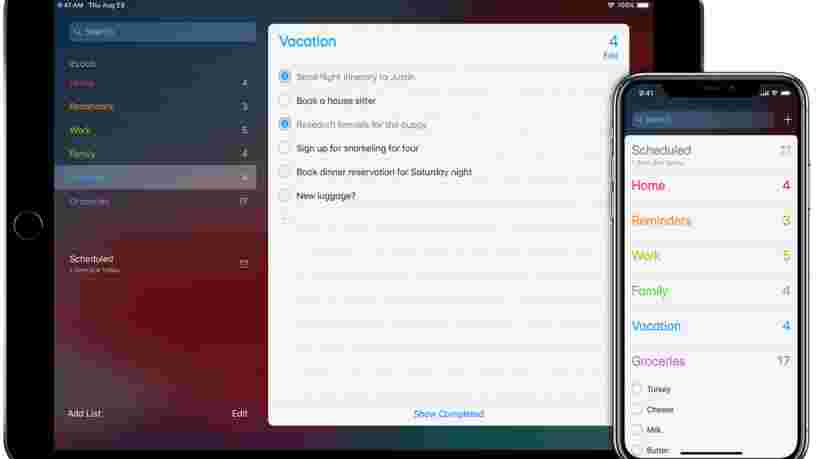 Comment bien utiliser l'application Rappels sur l'iPhone, la meilleure appli d'Apple