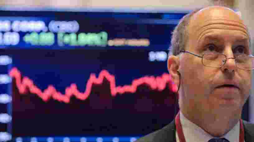 La crainte d'une récession au plus haut depuis 8 ans à Wall Street