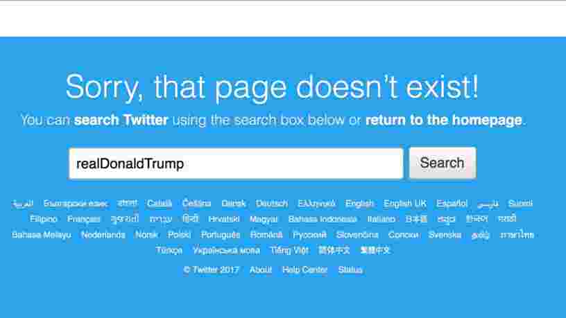 Un employé Twitter a profité de son dernier jour dans l'entreprise pour désactiver le compte de Donald Trump pendant 11 minutes