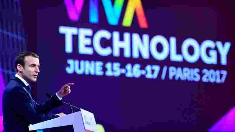 Emmanuel Macron avait un message pour les entrepreneurs et investisseurs étrangers venus à Paris pour le salon Vivatech