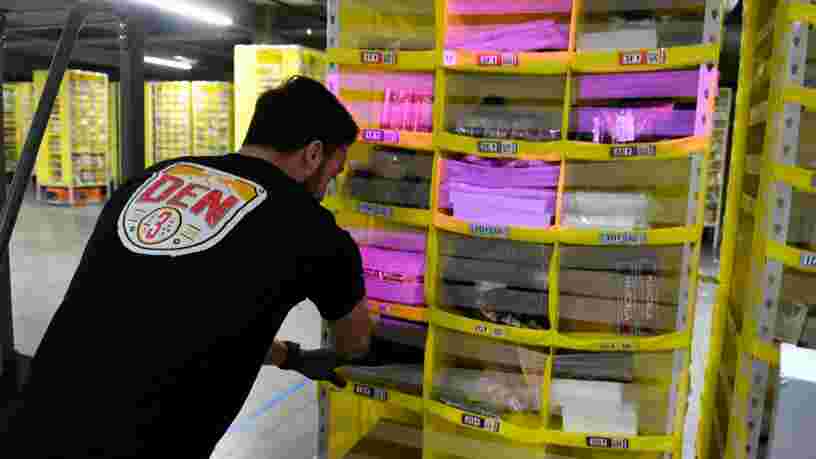 Amazon tente de développer un jeu autour du travail dans ses entrepôts en mettant les employés en compétition