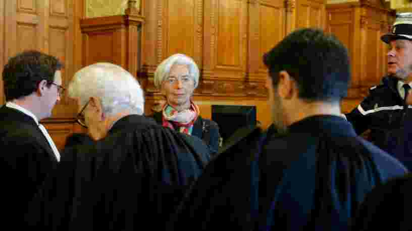 Christine Lagarde est reconnue coupable mais 'condamnée à rien' dans l'affaire Bernard Tapie-Crédit Lyonnais