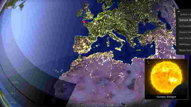 Voici ce que vous verrez de l'éclipse totale depuis de rares endroits en France