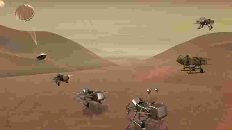 La prochaine mission de la NASA : chercher une vie extraterrestre sur Titan avec un hélicoptère à propulsion nucléaire