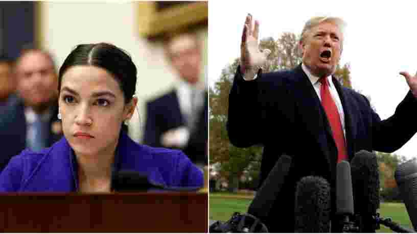 Alexandria Ocasio-Cortez répond à Donald Trump qui demandait à certains élus démocrates de rentrer dans les pays "d'où ils viennent"