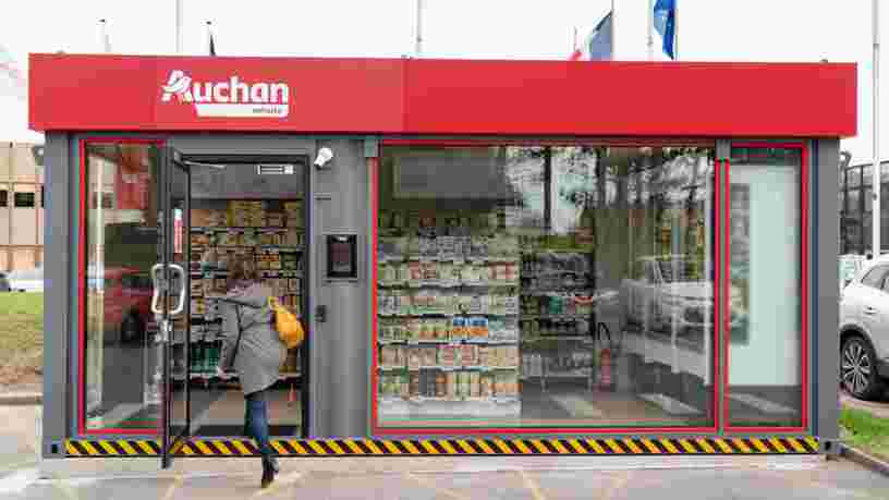 Auchan dégaine en premier son magasin tout automatique, mais Carrefour est dans son sillage