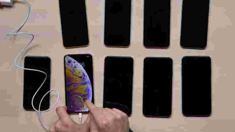Certains propriétaires d'iPhone XS affirment que leur nouvel iPhone a un problème de chargement