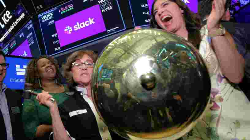 Slack s'envole en Bourse pour son premier jour... et les 6 autres choses à savoir dans la tech ce matin