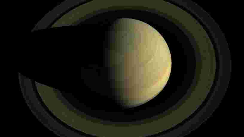 La NASA a dévoilé une remarquable image 'mosaïque' de Saturne en guise d'adieu à la mission Cassini de 3,26Mds$