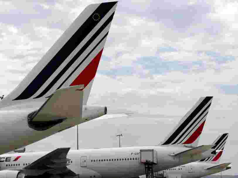 Air France Chute En Bourse Suite A L Annonce D Une Nouvelle Taxe Sur Les Billets