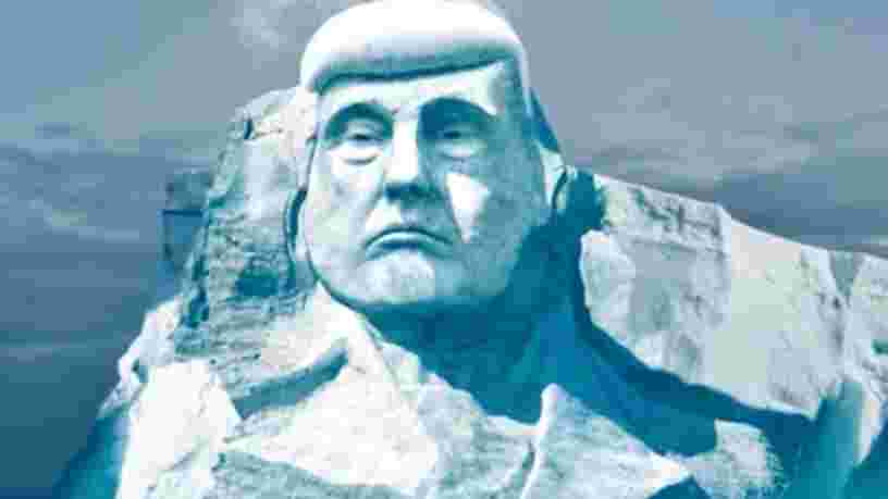 Une ONG finlandaise lance une campagne de crowdfunding pour sculpter le visage de Donald Trump sur un iceberg — regardez leur projet militant en vidéo