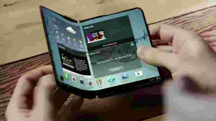 Samsung espère sortir son smartphone pliable pour 2018 — c'est la première fois que le géant coréen donne une date