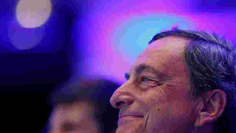 Il y a 3 raisons d'être optimiste pour la croissance en Europe, estime Mario Draghi