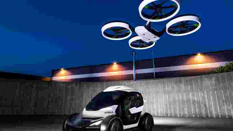Airbus et la RATP s'allient pour tenter de déployer des navettes volantes autonomes dans les 5 ans