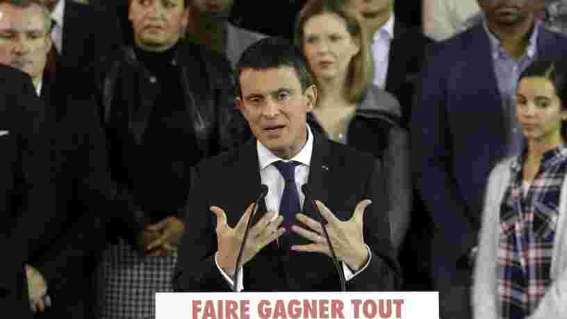 Manuel Valls est candidat à l'élection présidentielle de 2017 et quitte son poste de Premier ministre