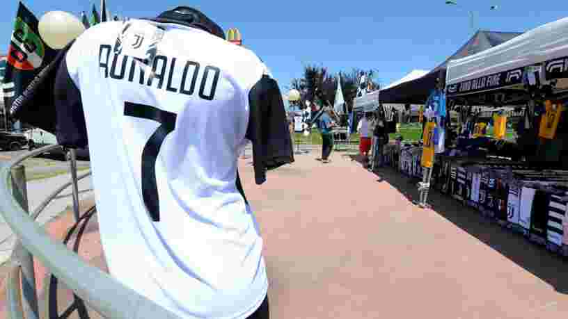 La Juventus a vendu pour 60 M$ de maillots de Ronaldo en 24 heures — et c'est presque la moitié de son indemnité de transfert