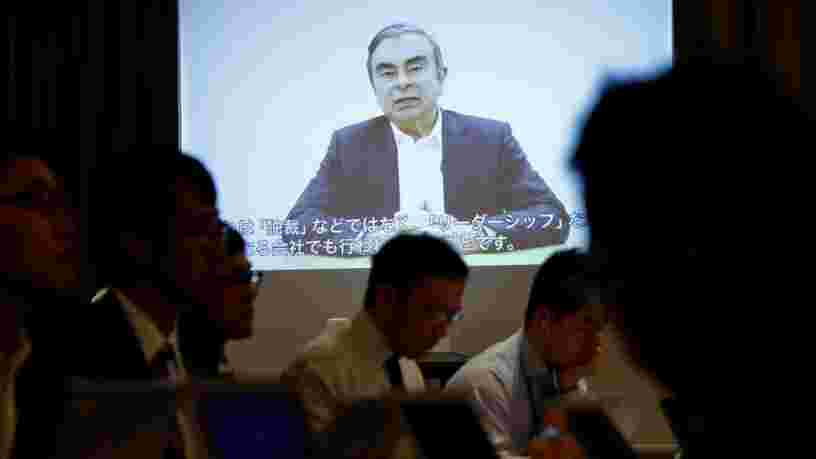 Carlos Ghosn n'a pas encore coupé tous ses liens avec Renault