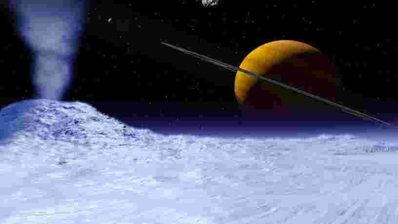 La NASA a découvert la preuve qu'une lune de Saturne pourrait abriter de la vie extraterrestre