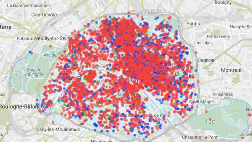 A Paris, 364 personnes mettent en location 5 logements ou plus sur Airbnb