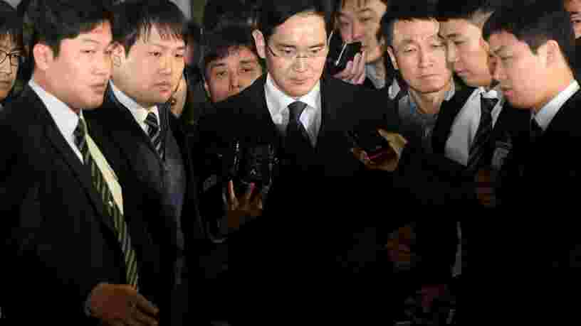Le patron de Samsung Jay Lee a été arrêté