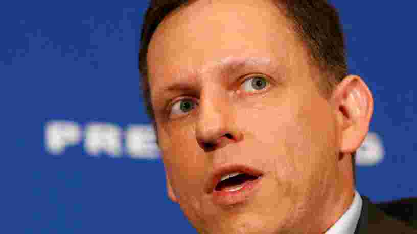 L'investisseur milliardaire Peter Thiel a une façon très simple d'identifier les startups révolutionnaires