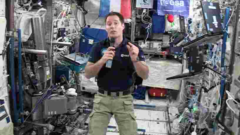 L’astronaute français Thomas Pesquet s’est organisé pour pouvoir voter dimanche tout en étant à 350 km de la terre