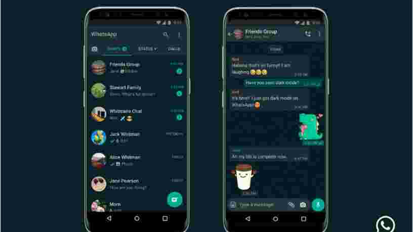 WhatsApp propose enfin un mode sombre