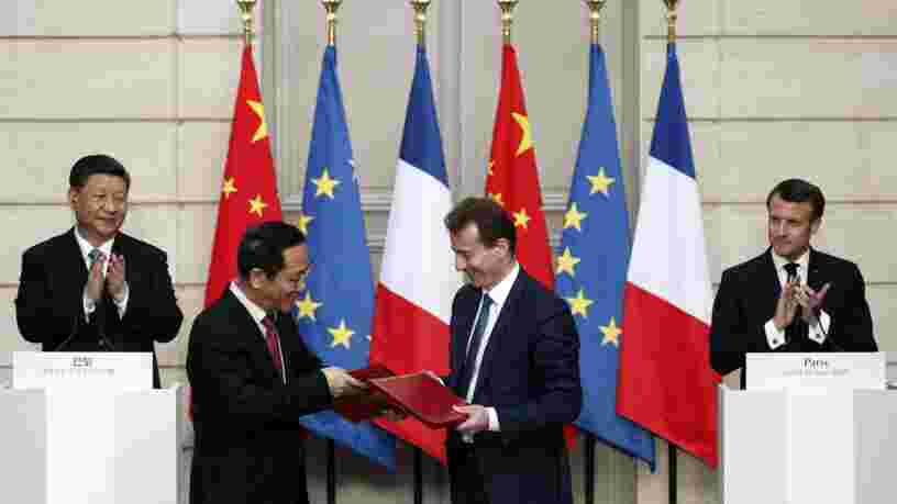 Airbus, EDF, BNP Paribas... Les grands gagnants de la venue de Xi Jinping en France