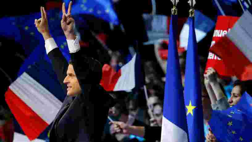 L'euro remonte après la qualification d'Emmanuel Macron pour le second tour de la présidentielle