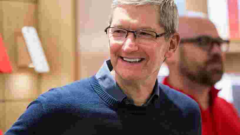 Voici un aperçu de la routine quotidienne de Tim Cook, le DG d'Apple qui a gagné 102M$ en 2017