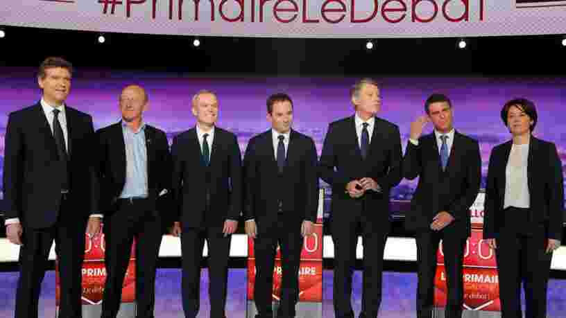 Les déclarations les plus importantes du premier débat de la primaire de la gauche