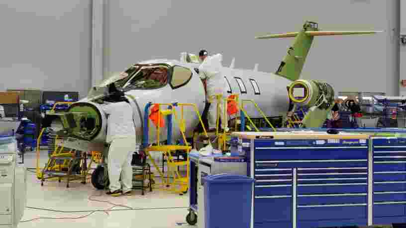 On a visité l'usine à 230 millions de dollars dans laquelle Honda construit son jet privé
