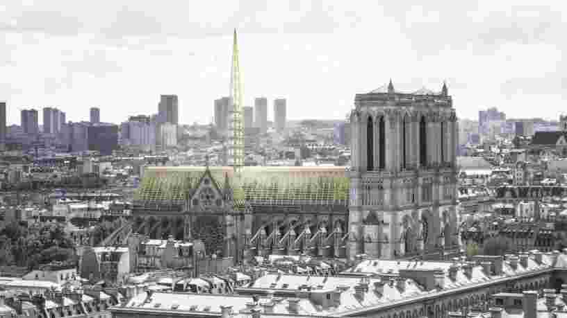 Notre-Dame de Paris : voici 12 projets innovants de reconstruction de la cathédrale