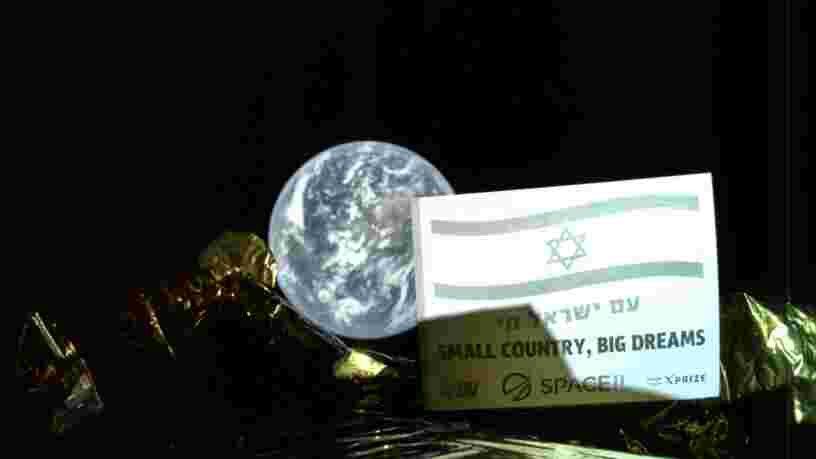 Le premier atterrisseur sur la Lune développé par une société privée a fait un selfie avec la Terre... et les 6 autres choses à savoir dans la tech ce matin