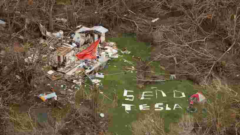 Elon Musk dit que les batteries Tesla pourraient remplacer le système électrique de Porto Rico