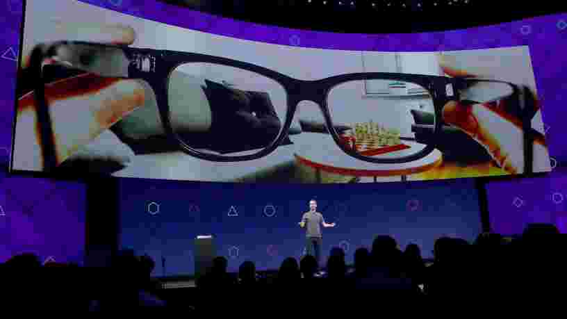 Facebook met au point des lunettes de réalité augmentée futuristes — voici de nouveaux détails sur ce projet