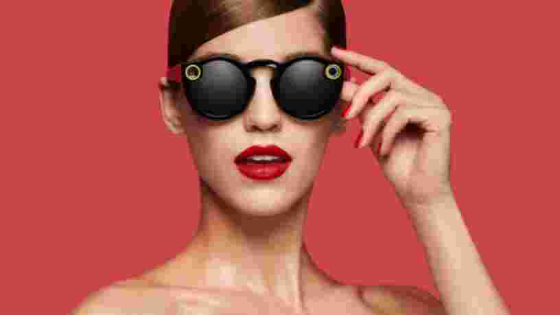 Snapchat a gagné 8M$ grâce à la vente de ses lunettes connectées