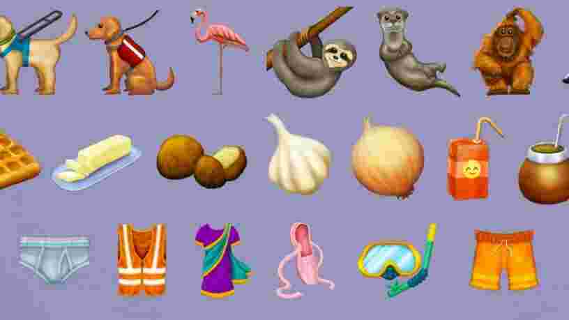 Voici la liste de tous les emoji qui arrivent en 2019