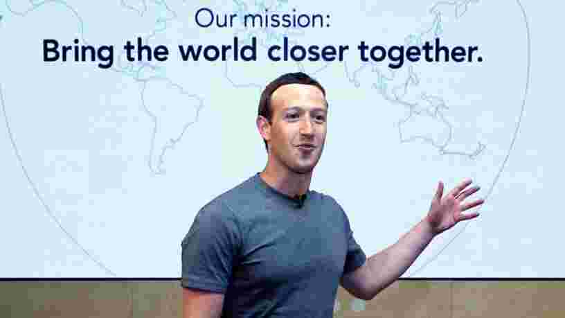 Mark Zuckerberg doit quitter son poste de président de Facebook, d'après un actionnaire qui possède 1Md$ de parts dans la société