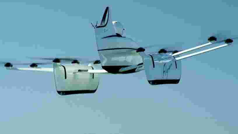 La voiture volante financée par le cofondateur de Google vient de recevoir une importante mise à jour, et les gens peuvent la piloter avec moins d'une heure de formation