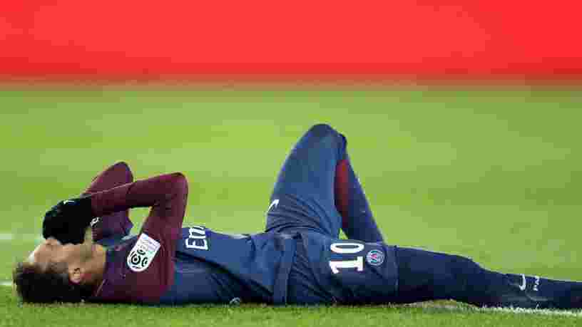 La blessure de Neymar devrait coûter seulement 14.000€ à la Sécurité sociale — pour le PSG, ce sera beaucoup plus cher