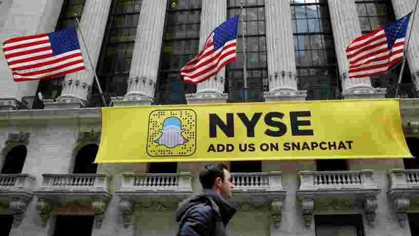 Snap vise une valorisation de 19,5 à 22,2 Mds$ pour son introduction en Bourse