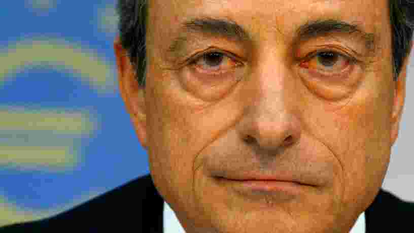 Mario Draghi: 'L'euro est irréversible'