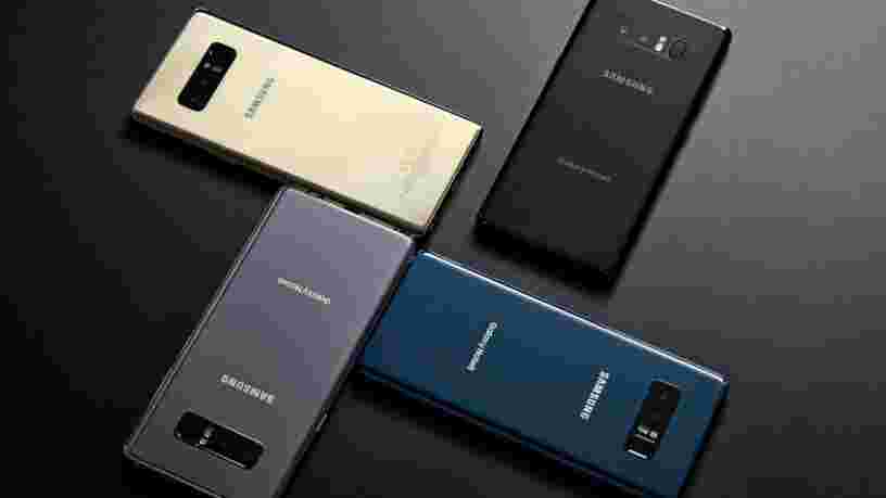 Voici un premier aperçu du nouveau Samsung Galaxy Note 8