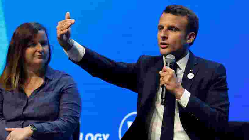 Contrairement à Donald Trump, Emmanuel Macron n'est pas opposé à la présence de Huawei